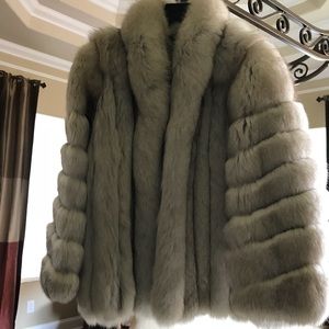Authentic Fox Fur Coat